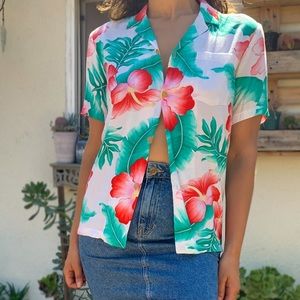 Vintage Paradise Found Hawaiian Shirt